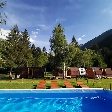 Campsite Presanella Mountain
