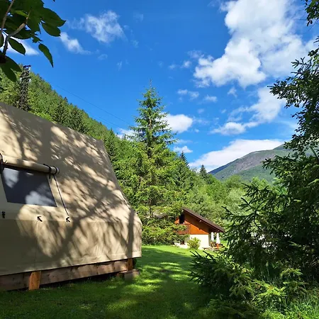 Campsite Presanella Mountain