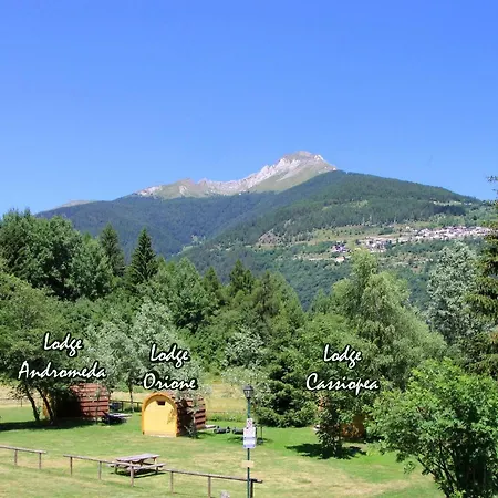 Campsite Presanella Mountain
