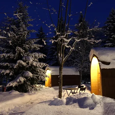 Campingplatz Presanella Mountain